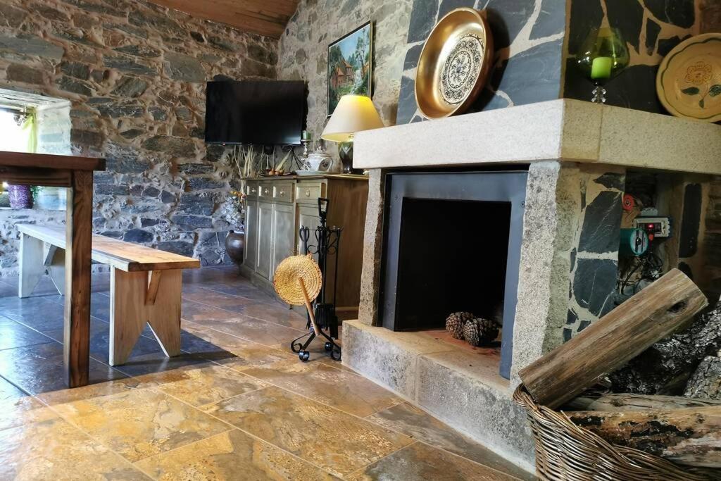 Casa Do Linho 400 Year Old Country Cottage Oleiros  Exterior foto